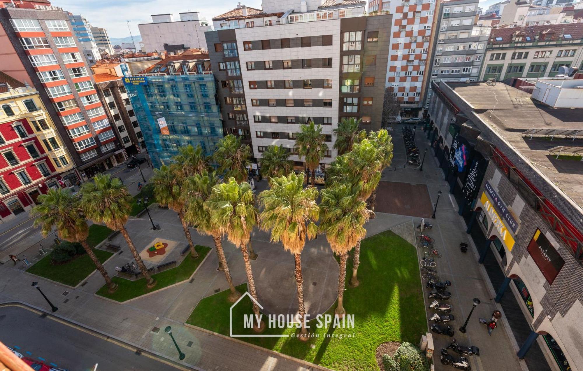 Myhousespain - Radiante Piso Junto A La Playa Gijón Esterno foto