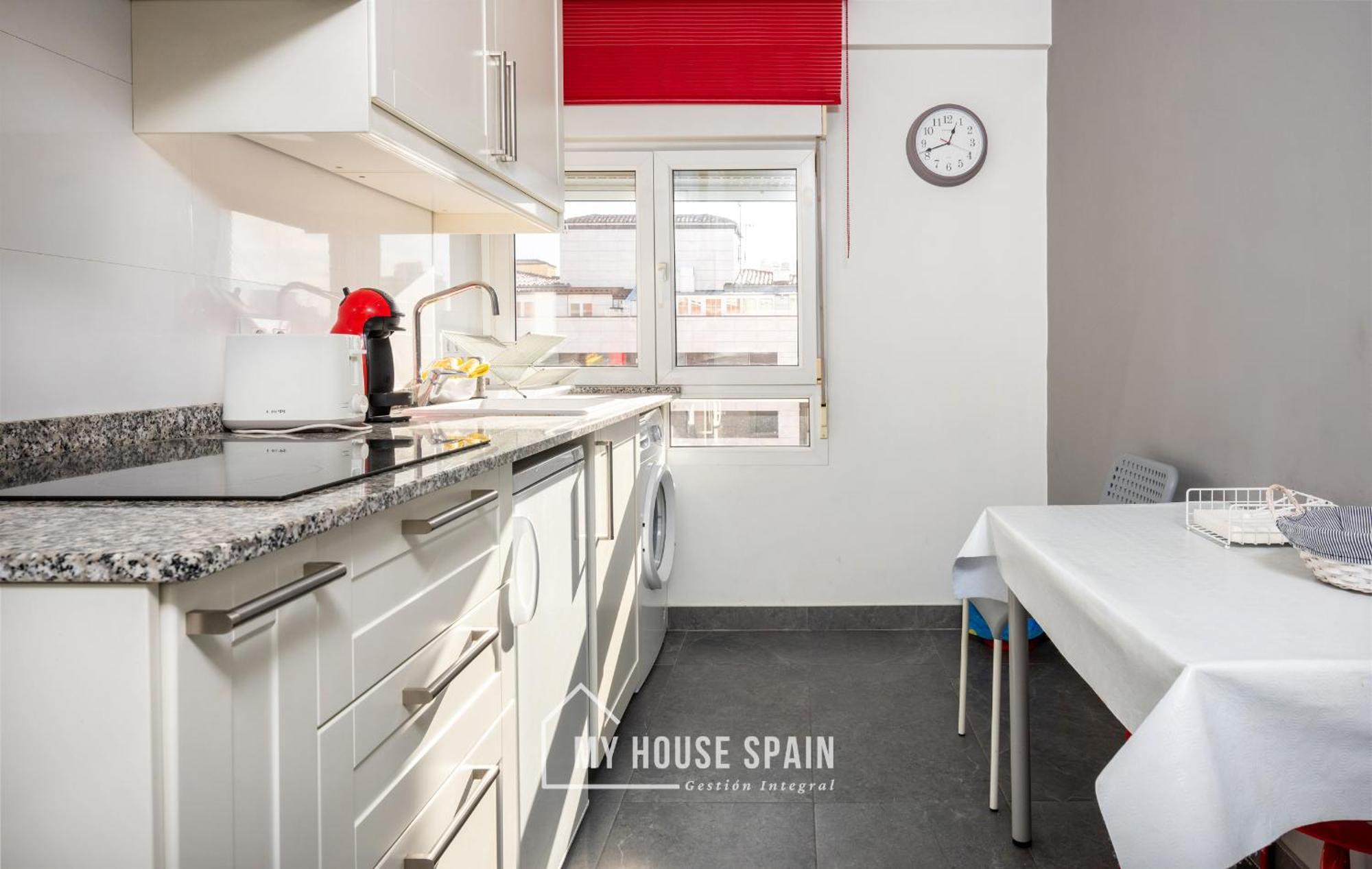 Myhousespain - Radiante Piso Junto A La Playa Gijón Esterno foto