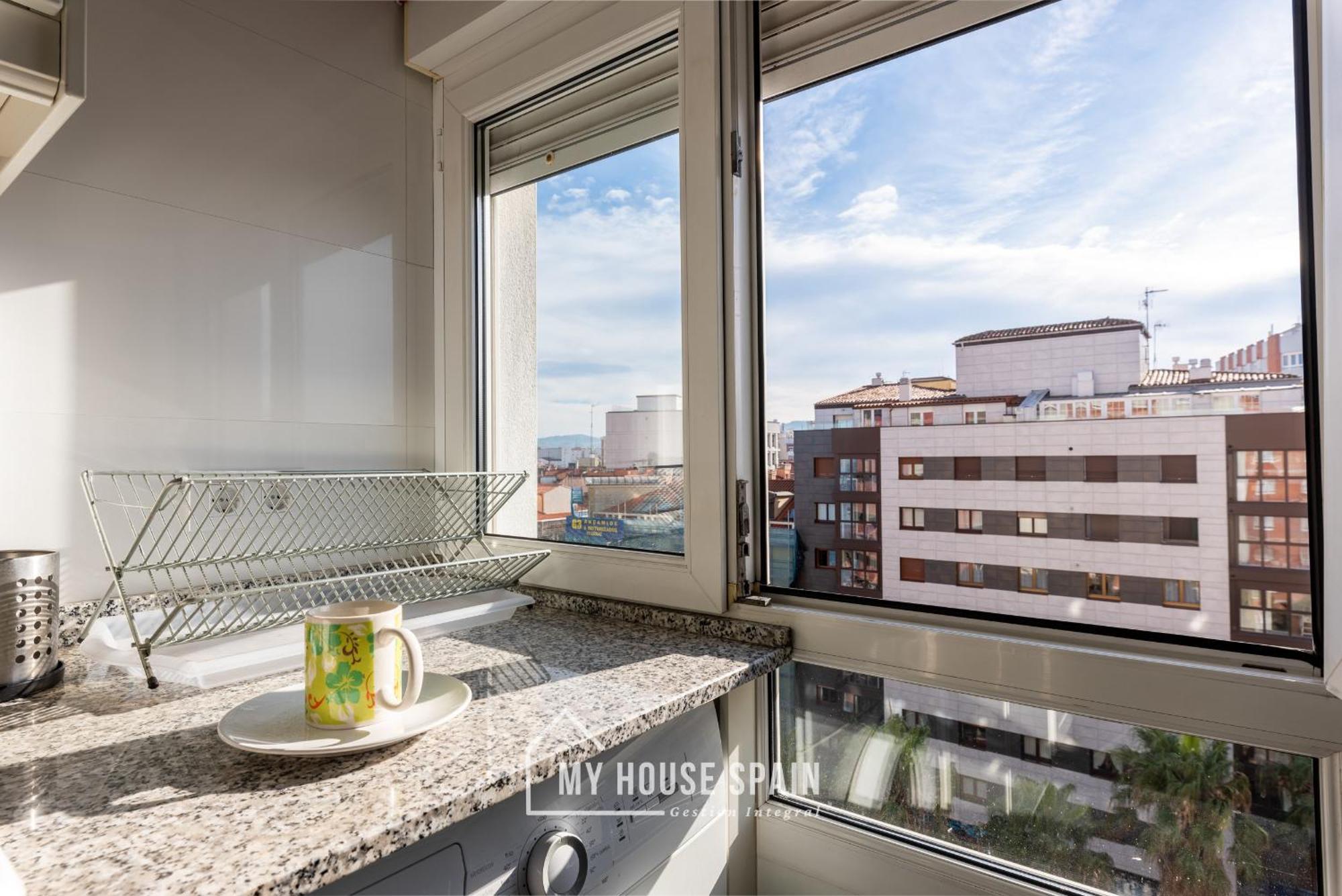 Myhousespain - Radiante Piso Junto A La Playa Gijón Esterno foto