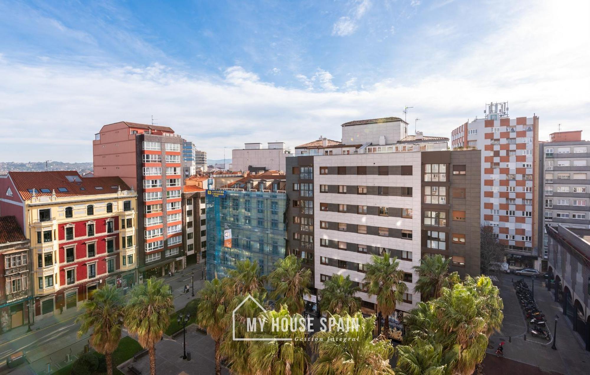 Myhousespain - Radiante Piso Junto A La Playa Gijón Esterno foto